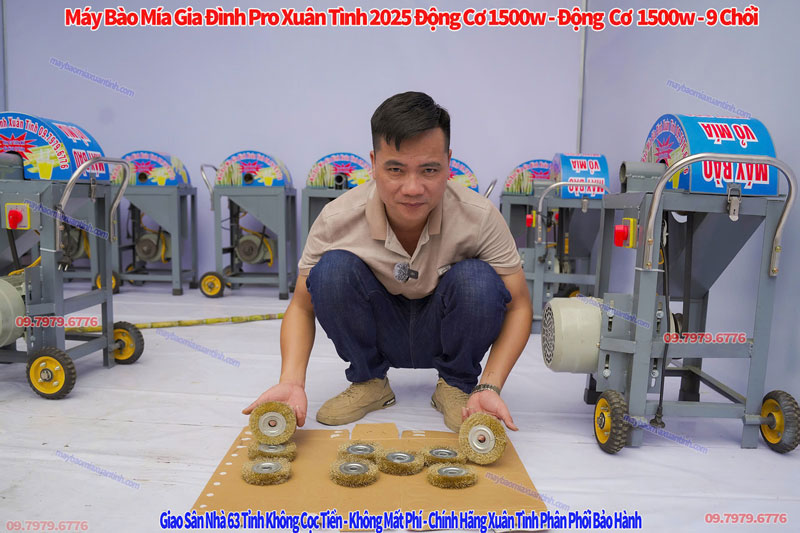 Cách thay lưỡi dao máy bóc vỏ mía Cách thay lưỡi dao máy bóc vỏ mía